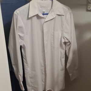 Van Heusen White Button Down